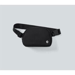 Halara Logo Black Casual Waist Bag